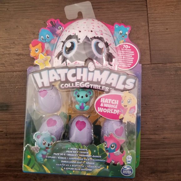 Spin Master Other - Hatchimals Colleggtibles 4 pack + 1 Bonus